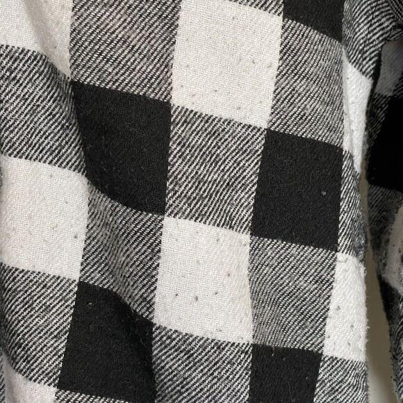 Street Rules Co Boys Jacket 14/16  Sherpa Lined Hooded Plaid Back To School - Picture 9 of 14